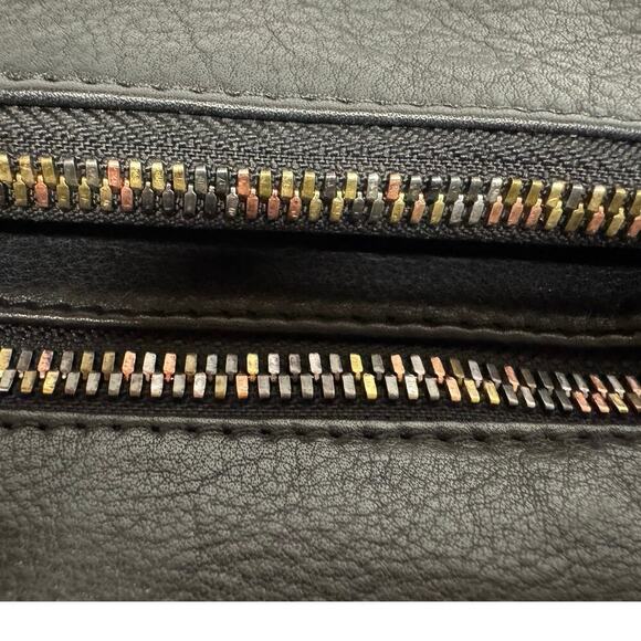 Rare Amsterdam Heritage multi use black leather bag shoulder/waist/crossbody - Picture 6 of 16